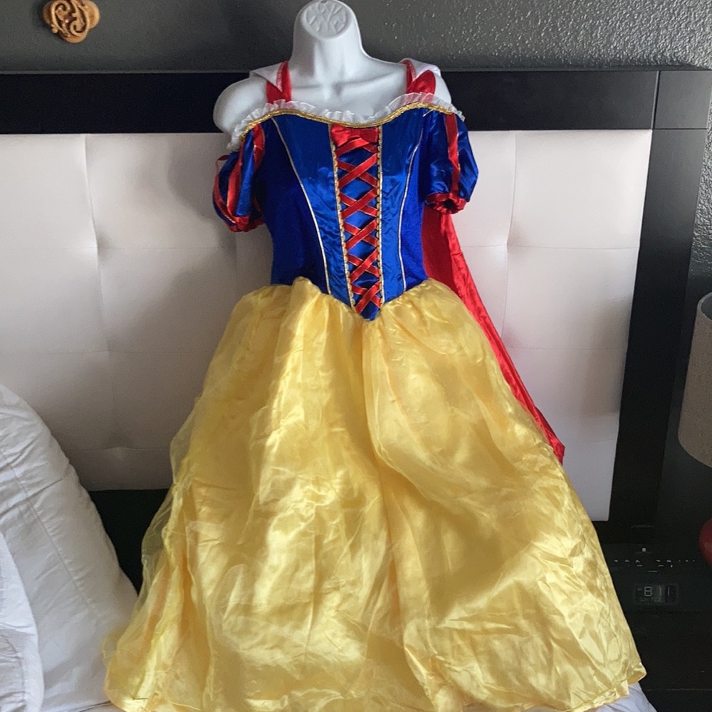 Snow White Disney Princess Costume Adult  Dress- Up M